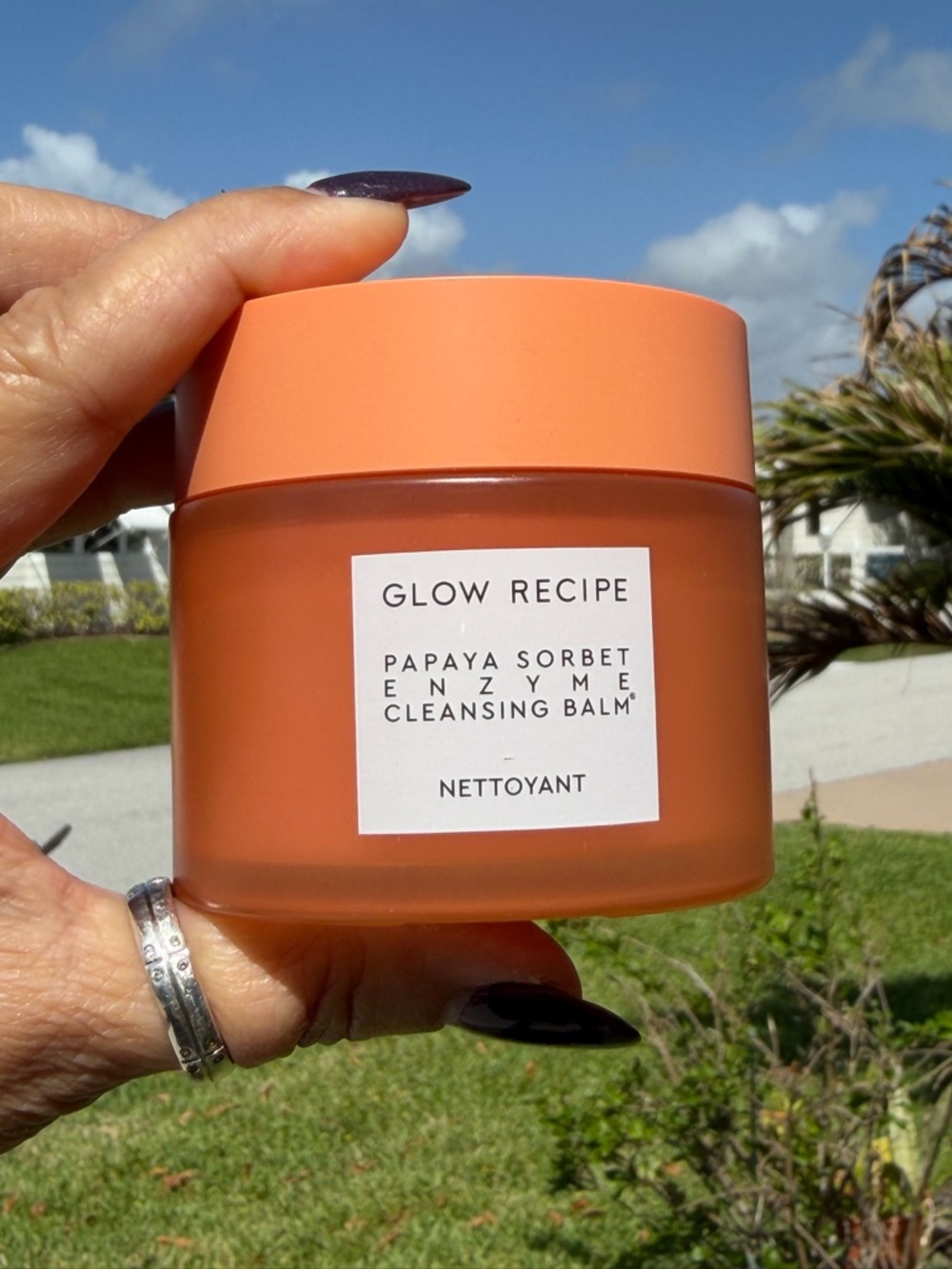GLOW RECIPE Papaya Sorbet Enzyme Cleansing Balm